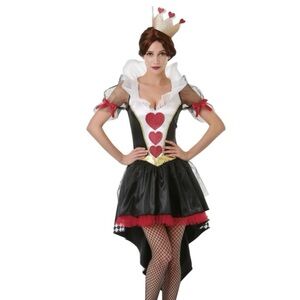 Hauntlook Queen of Hearts Costume New Medium